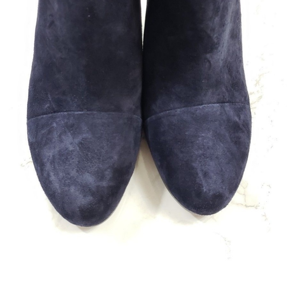 ⛔Rag & Bone l Margot Navy Suede Ankle Bootie - Picture 5 of 8
